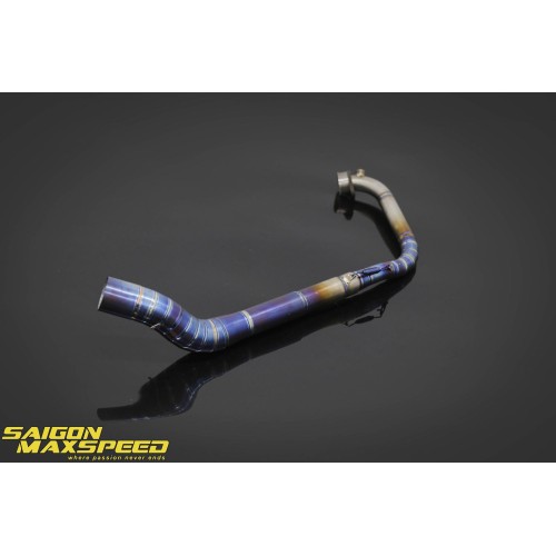 Cổ Pô TITANIUM Full System GSX R150-S150 / Raider Fi (Việt Nam) Cổ Pô TITANIUM Full System GSX R150-S150 / Raider Fi (Việt Nam)